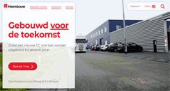 Desktop Screenshot of heembouw.nl